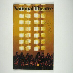 Chorus Line National Theate Stagebill 1978 Michael Bennett Washington DC